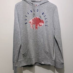 Buffalo Bills Hoodie- Grey Size Small